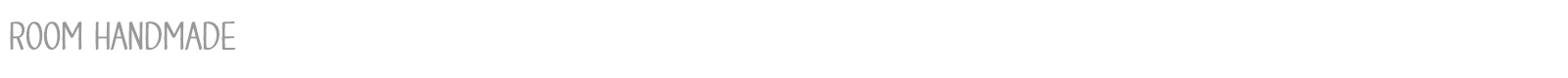 Room Handmade font preview